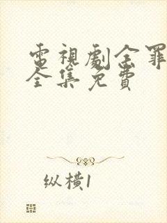 电视剧余罪24全集免费