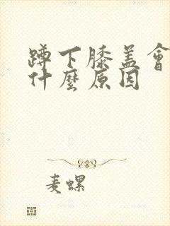 蹲下膝盖会痛是什么原因