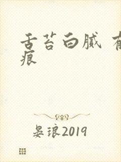 舌苔白腻 有齿痕