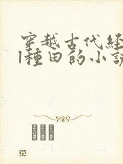 穿越古代经商gl种田的小说