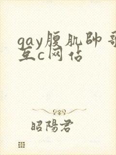 gay腹肌帅哥互c网站