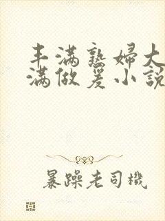 丰满熟妇大乳丰满做爰小说封面