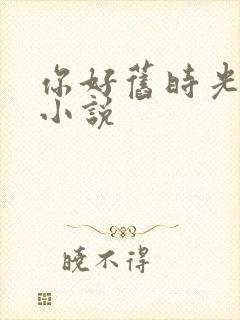 你好旧时光原著小说