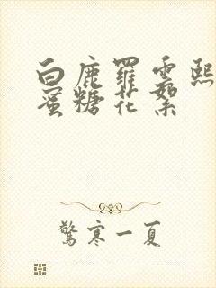 白鹿罗云熙半是蜜糖花絮