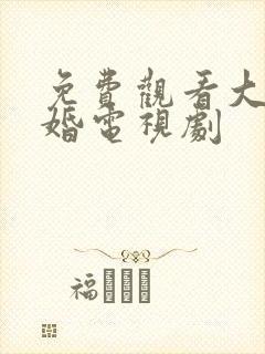 免费观看大男当婚电视剧封面