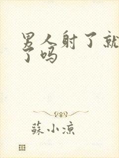 男人射了就是爽了吗