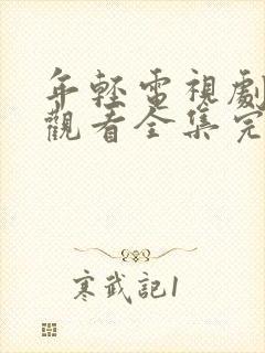 年轻电视剧免费观看全集完整版高清