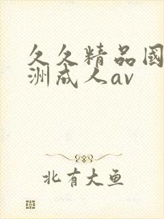 久久精品国产亚洲成人av封面