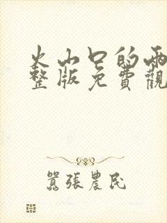 火山口的两人完整版免费观看封面