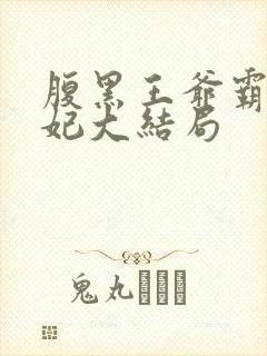 腹黑王爷霸道王妃大结局