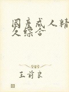 国产成人精品久久综合