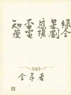 知否应是绿肥红瘦电视剧全集免费