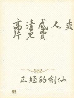 高清成人爽a毛片免费