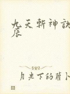 九天斩神诀之林辰