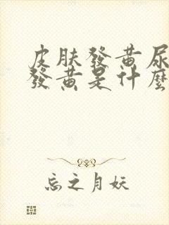 皮肤发黄尿液也发黄是什么原因引起的