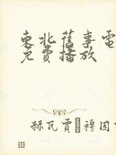 东北旧事电视剧免费播放