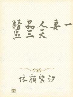 精品人妻一区二区三天