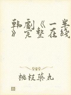 韩剧《一半的我》完整在线观看中文