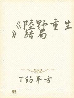 《陆野重生八零》结局