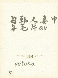 日韩人妻中文字幕毛片av