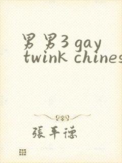 男男3 gay twink chinese