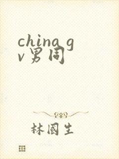 china gv男同