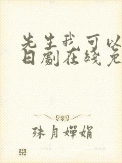 先生我可以上吗日剧在线免费观看