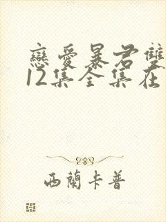 恋爱暴君双男主12集全集在线观看电视剧