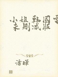 小姐 韩国电影 未删减版