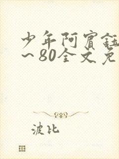 少年阿宾钰慧1～80全文免费封面