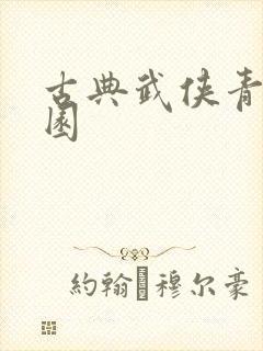 古典武侠青春校园封面