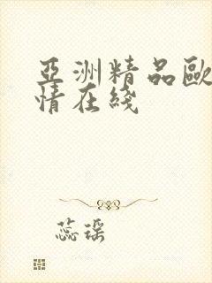 亚洲精品欧美激情在线