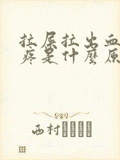 拉屎拉出血肚子疼是什么原因引起的封面