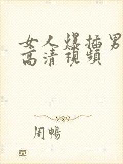 女人爆插男人插高清视频