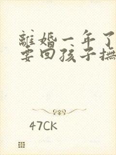 离婚一年了可以要回孩子抚养权