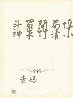 斗罗开局俘获女神朱竹清小说