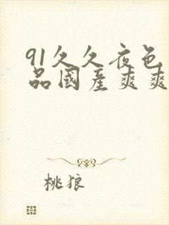 91久久夜色精品国产爽爽