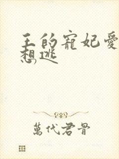 王的宠妃爱妃别想逃