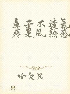 鼻子不透气嗓子疼是风热感冒还是风寒感冒