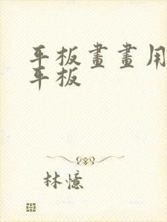 平板画画用哪个平板