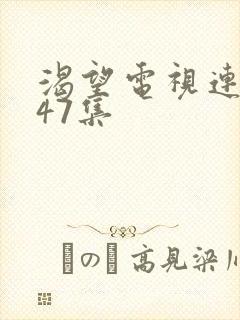 渴望电视连续剧47集