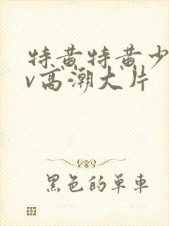 特黄特黄少妇av高潮大片