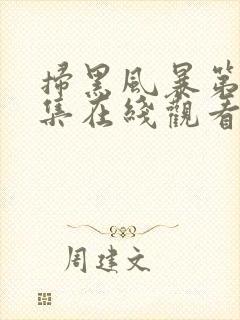 扫黑风暴第23集在线观看免费完整版