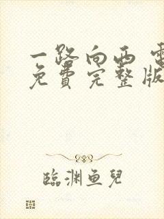 一路向西 电影免费完整版在线观看