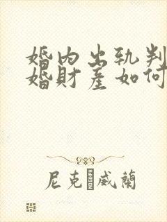 婚内出轨判决离婚财产如何分配封面