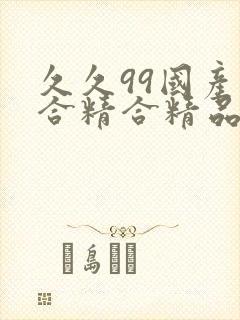 久久99国产综合精合精品