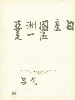 亚洲国产日韩欧美一区