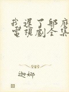 我迟了那么多年电视剧全集免费播放封面