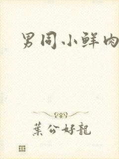 男同小鲜肉互操