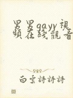 男男gayv视频在线观看封面